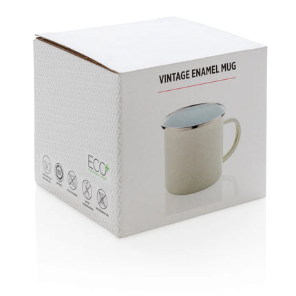 Vintage enamel mug from XD Collection