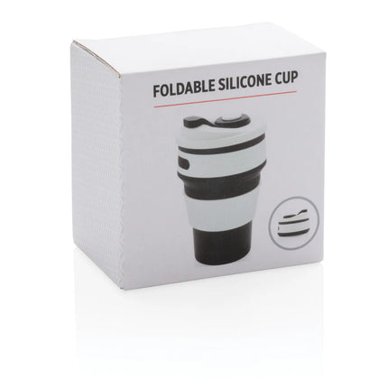 Foldable silicone drinkware cup from XD Collection
