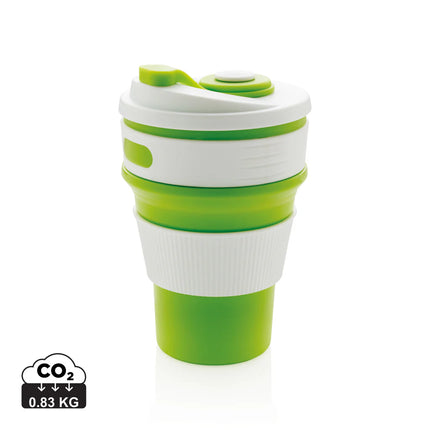  flexible silicone material and compact design.