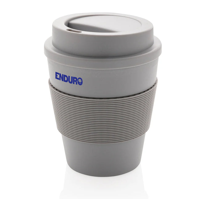 Reusable 350ml coffee cup from XD Collection with screw lid