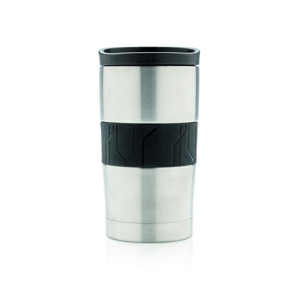 XD Collection dishwasher safe vacuum coffee mug in black with a sleek