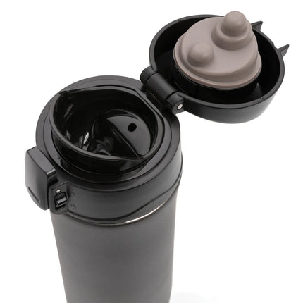 Metallic Easy Lock vacuum mug from XD Collection