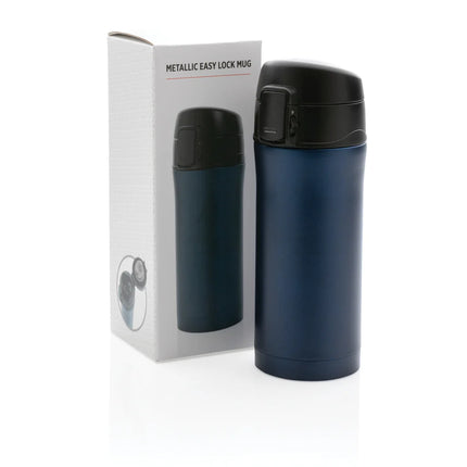 Metallic XD Collection Easy Lock vacuum mug for hot and cold drinks