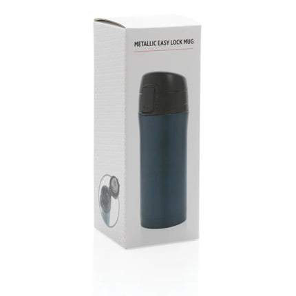  featuring a sleek design and secure lid for travel.