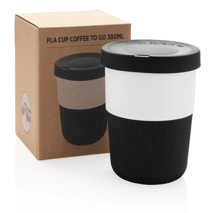  380ml to-go drinkware with a secure lid and sleek design for hot beverages.