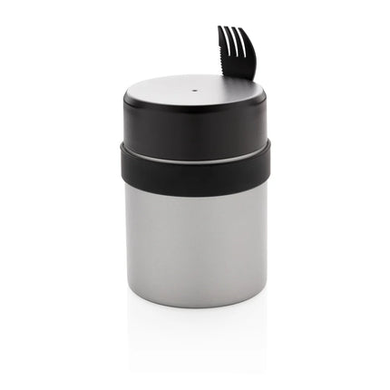  stainless steel exterior and lid