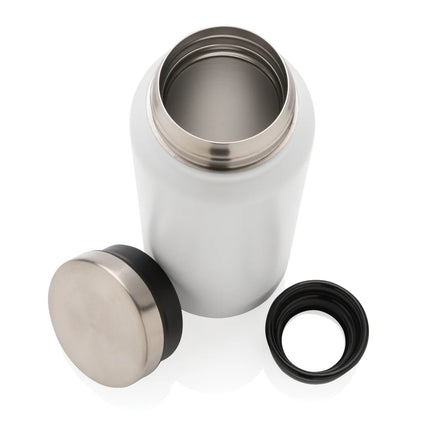 Recycled stainless steel vacuum bottle by XD Collection