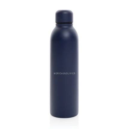 Recycled stainless steel vacuum bottle by XD Collection