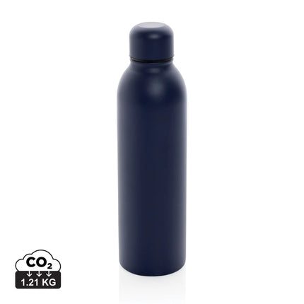 Recycled stainless steel vacuum bottle by XD Collection