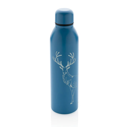 Recycled stainless steel vacuum bottle by XD Collection
