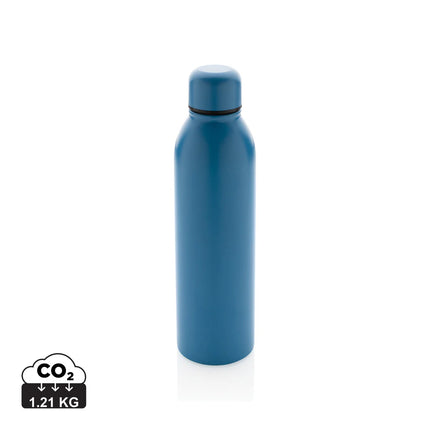 Recycled stainless steel vacuum bottle by XD Collection