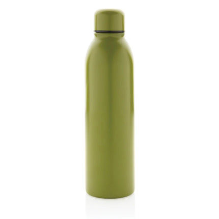 Recycled stainless steel vacuum bottle by XD Collection