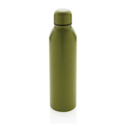 Recycled stainless steel vacuum bottle by XD Collection