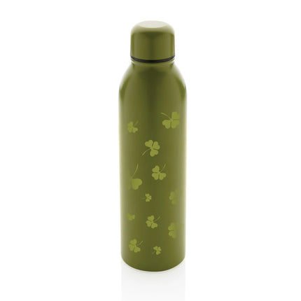 Recycled stainless steel vacuum bottle by XD Collection