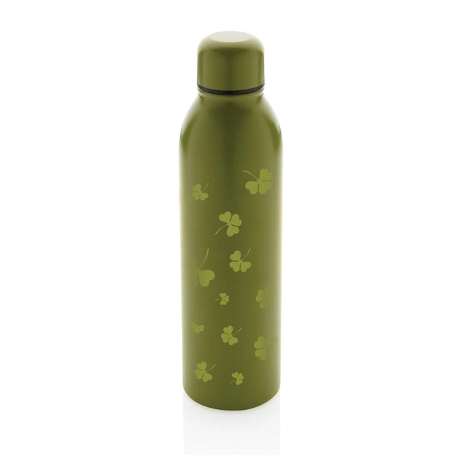 Recycled stainless steel vacuum bottle by XD Collection