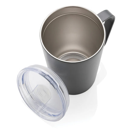 XD Collection RCS recycled stainless steel vacuum mug with lid