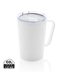 Recycled Stainless steel,Recycled Stainless steel / white / 11.8 x 13 x ø 8.8 cm