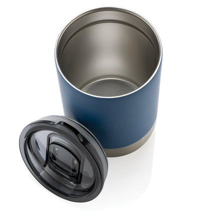  eco-friendly drinkware with a sleek design and spill-proof lid.