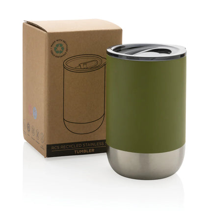 Recycled stainless steel tumbler from XD Collection