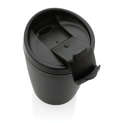 XD Collection GRS Recycled PP tumbler with flip lid