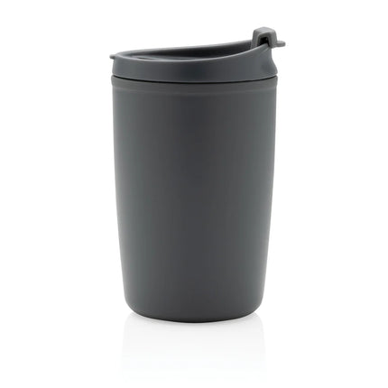 XD Collection GRS Recycled PP tumbler with flip lid