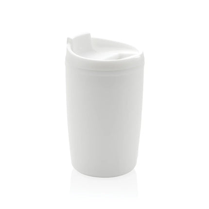 XD Collection GRS recycled PP tumbler with flip lid