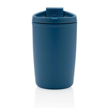  eco-friendly drinkware featuring a sleek design and secure flip lid.