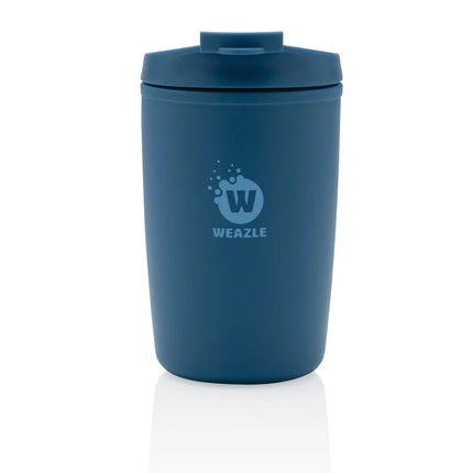 XD Collection GRS Recycled PP tumbler with flip lid
