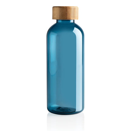 Reusable XD Collection RCS RPET bottle with bamboo lid