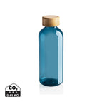 rPET,Bamboo / blue / 7.4 x 7.4 x 20.6 x ø 7.4 cm