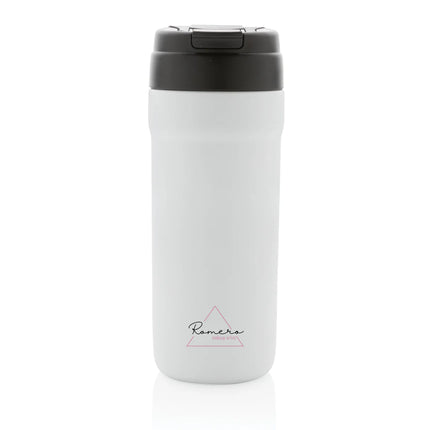  stainless steel drinkware for hot and cold beverages.