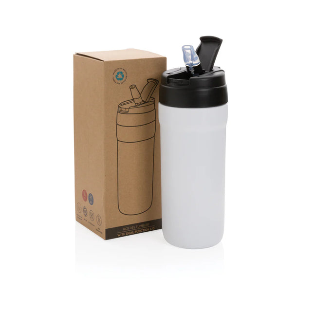  stainless steel drinkware for hot or cold beverages