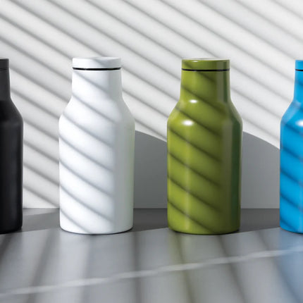 Recycled stainless steel compact bottle from XD Collection RCS drinkware