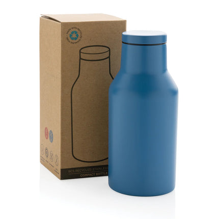 Recycled stainless steel compact bottle from XD Collection