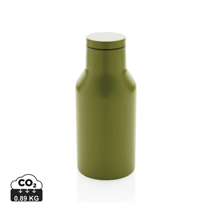 Recycled stainless steel compact bottle from XD Collection