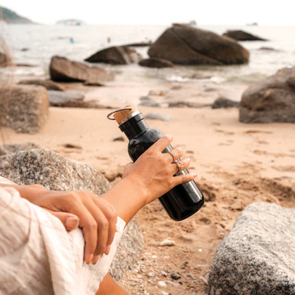  eco-friendly reusable water bottle with modern design