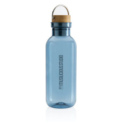 XD Collection RCS RPET bottle with bamboo lid and handle