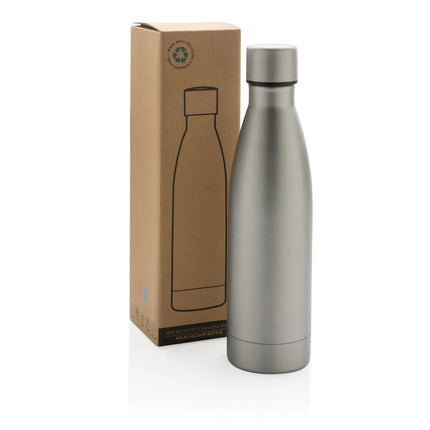 Recycled stainless steel vacuum bottle from XD Collection