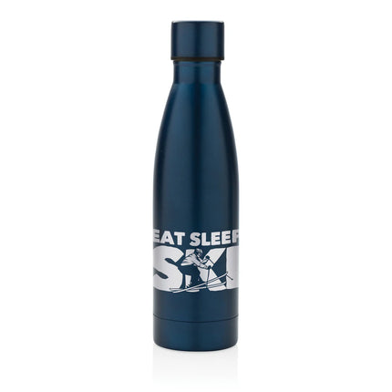 Recycled stainless steel vacuum bottle from XD Collection