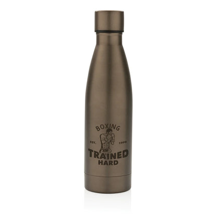 Recycled stainless steel vacuum bottle from XD Collection