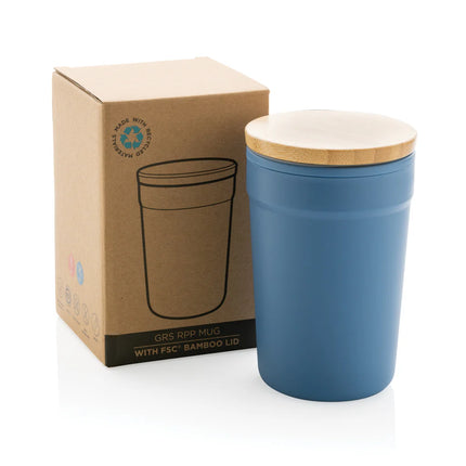  eco-friendly drinkware with a sleek design and natural bamboo top.
