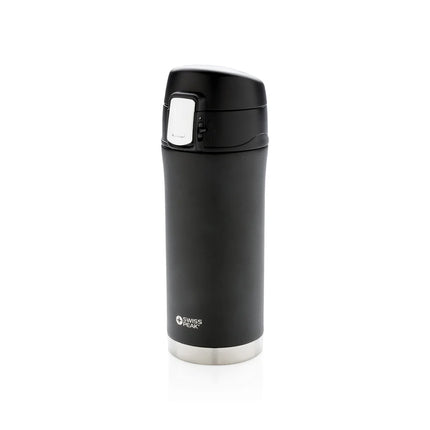 Swiss Peak Elite copper vacuum mug showing the sleek