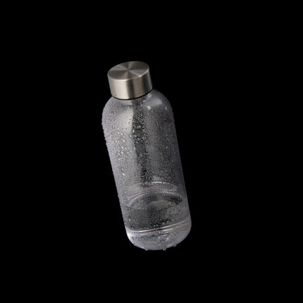 Leakproof water bottle with metallic lid from XD Collection