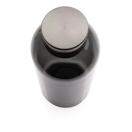 Leakproof water bottle with metallic lid from XD Collection