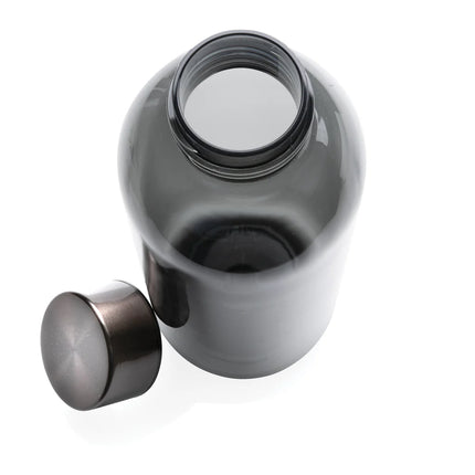 Leakproof water bottle with metallic lid from XD Collection