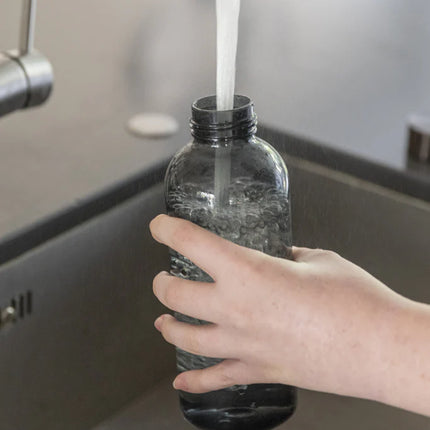 Leakproof water bottle with metallic lid from XD Collection
