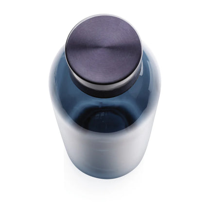 Leakproof water bottle with metallic lid from XD Collection