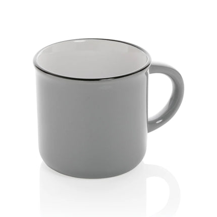  280ml drinkware with a classic design and smooth ceramic finish.