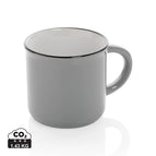 Ceramic / grey / 8.6 x 7 x 8.2 x ø 8.6 cm