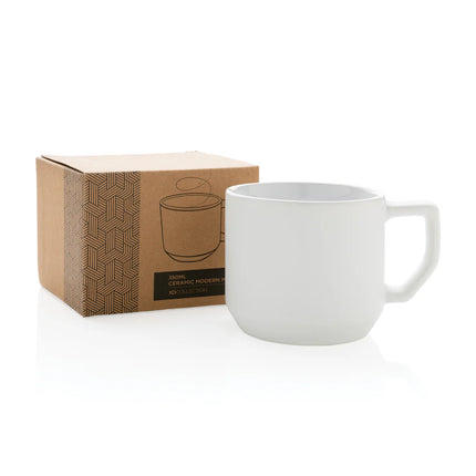 Ceramic modern mug from XD Collection